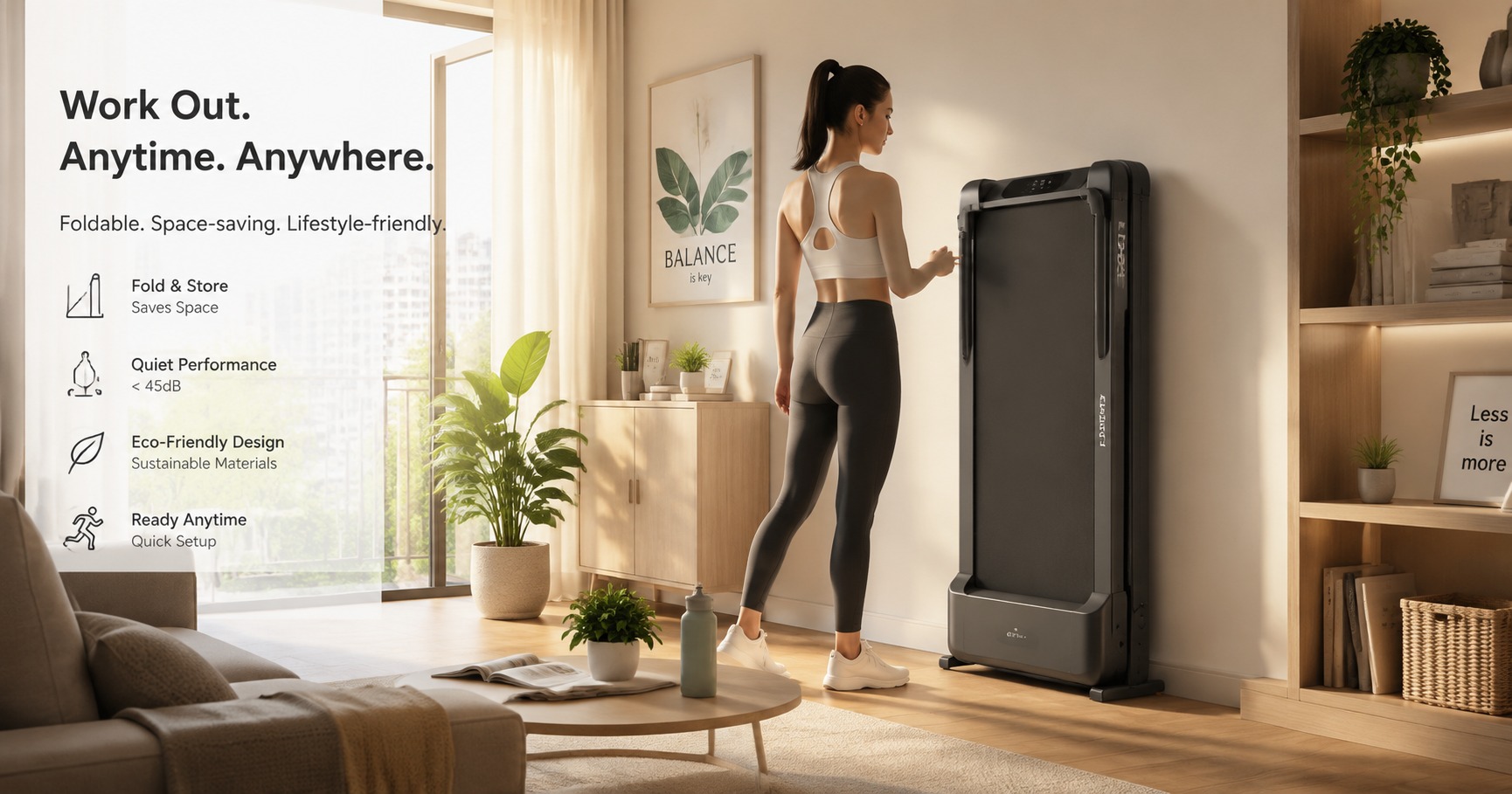 Khám phá ưu điểm của máy chạy bộ gấp gọn trong không gian sống hiện đại - image 2 Khám phá ưu điểm của máy chạy bộ gấp gọn trong không gian sống hiện đại - image 2